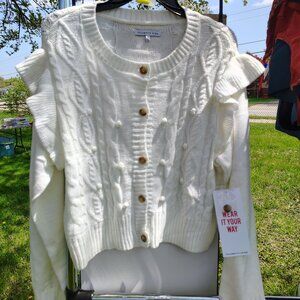 Pom Detailed Cardigan